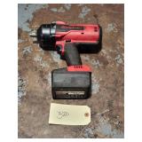 Snap On CT9075 18V Red 1/2' Drive Impact Wrench