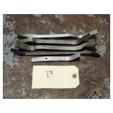 Qty 5 Asst Brand Drum Brake Spoon Adjusting Tools