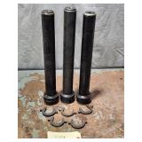 Qty 3 1/2' Drive Inner Tie Rod End Sockets / Tool