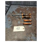 4 Assorted Matco Screwdrivers / Picks