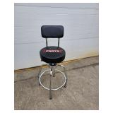 New Proto Adjustable Height Shop Stool w/ Backrest