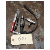 Qty 3 Spark Plug Testers & Matco Feeler Gauge