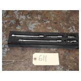 Snap On FM205EX01B 5pc 3/8' Drive Extension Set