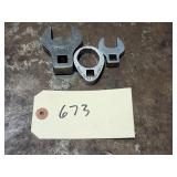 Qty 3 Assorted Snap On Crowfoot Wrenches