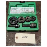 Greenlee 735BB Ball Bearing Knockout Punch Set