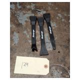Qty 3 Assorted Snap On Non-Marring Pry Bars