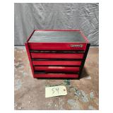 Matco 12' Wide 4 Drawer Red Mini Desktop Tool Box