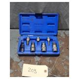 Cornwell 6 Pc 3/8 & 1/2 Metric Hex Bit Socket Set