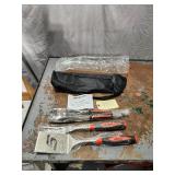 New Snap On 3-Pc BBQ Grilling Utensil Set w/ Bag