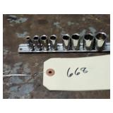 8pc Matco Silver Eagle 1/4' Drive SAE Socket Set