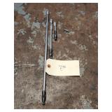 Qty 3 SK Tools 1/4' Drive Locking Extensions