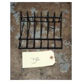 Black 6-Slot Tool Box Wrench Rack
