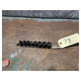 Mac Expert 3/8 Drive SAE Shallow Impact Socket Set