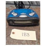 Vintage Digital Alarm Clock Radio
