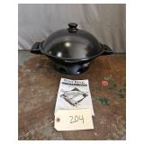 Electric Wok With Lid Nonstick P/N: L5312