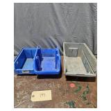 Lot Of 3 Misc Industrial Storage Bins