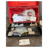 Lot of Misc Wires/Industrial Parts/Tool Box