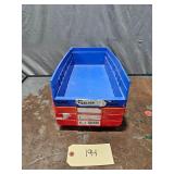 Lot Of 3 Hardware Storage Trays