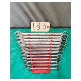 12 Pc Proto 1/4'-15/16' SAE Combination Wrench Set