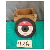 New Box Big Red 7' Carborundum Abrasive Blades