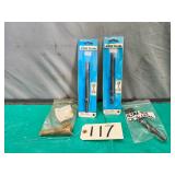 Qty 4 New Ajax Tools Air Hammer Chisel & Punches