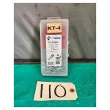 New Danish Import KT-4 Masonry Anchor & Screw Kit