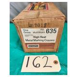 New Box Dixon 635 High Heat Metal Marking Crayons