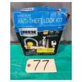 New Reese TowPower Keyed Alike AntiTheft Lock Kit