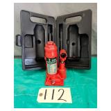 2 Ton Hydraulic Bottle Jack w/ Carrying Case