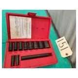 General S1270 1/4' - 1' Gasket Punch Set w/ Case