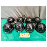 Qty 8 Speco CVC6246H Analog Indoor Dome Camera