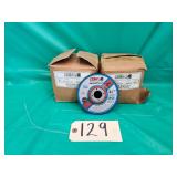 Qty 2 New Boxes CGW 4-1/2' A24 Grinding Wheels