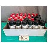 Qty 32 New Cans of Chain & Pin Bushing Lubricant