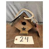 New Panacer Rustic Farmhouse Wren Wooden Birdhouse
