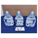 Qty 3 Purell Advanced Hand Sanitizer Foam Refill