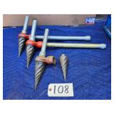 Ridgid No. 2-S spiral pipe reamers