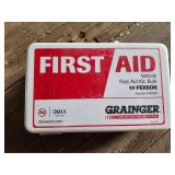 2x Grainger 463L72 5-Person Vehicle First Aid Kit