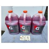3 1-gallon jugs of Gatorade Thirst Quencher