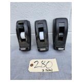 Lot of 3 Scotch Deluxe Desktop Tape Dispensers