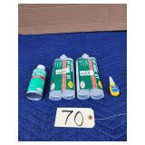 Lot of assorted Loctite primer / adhesive bottles