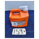 GOJO Natural Orange Pumice Hand Cleaner in a 64 oz