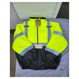 OccuNomix hi-vis yellow 2-in-1 bomber jacket