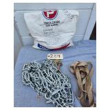 0341055 Peerless heavy-duty truck tire snow chains