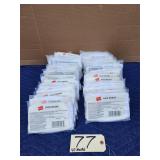 Lot of 40 Hanes brand face masks