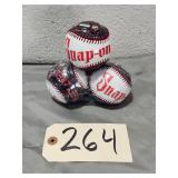 Lot Of 4 New Snap On Street Cred Baseballs