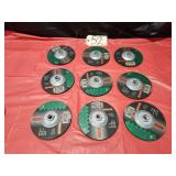 Qty 9 New Metabo 6' Type 27 C24-N Grinding Wheels