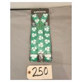 New Snap On Green St Patricks Day Suspenders