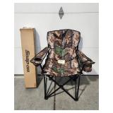 New Snap On Camouflage Heated Camping Chair