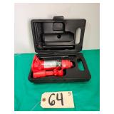 2-Ton Red Hydraulic Bottle Jack w/ Storage Case