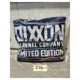 New Snap On Dixxon Flannel Blue Plaid Blanket